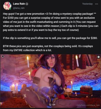 Full leaked Lana rain private onlyfans photo